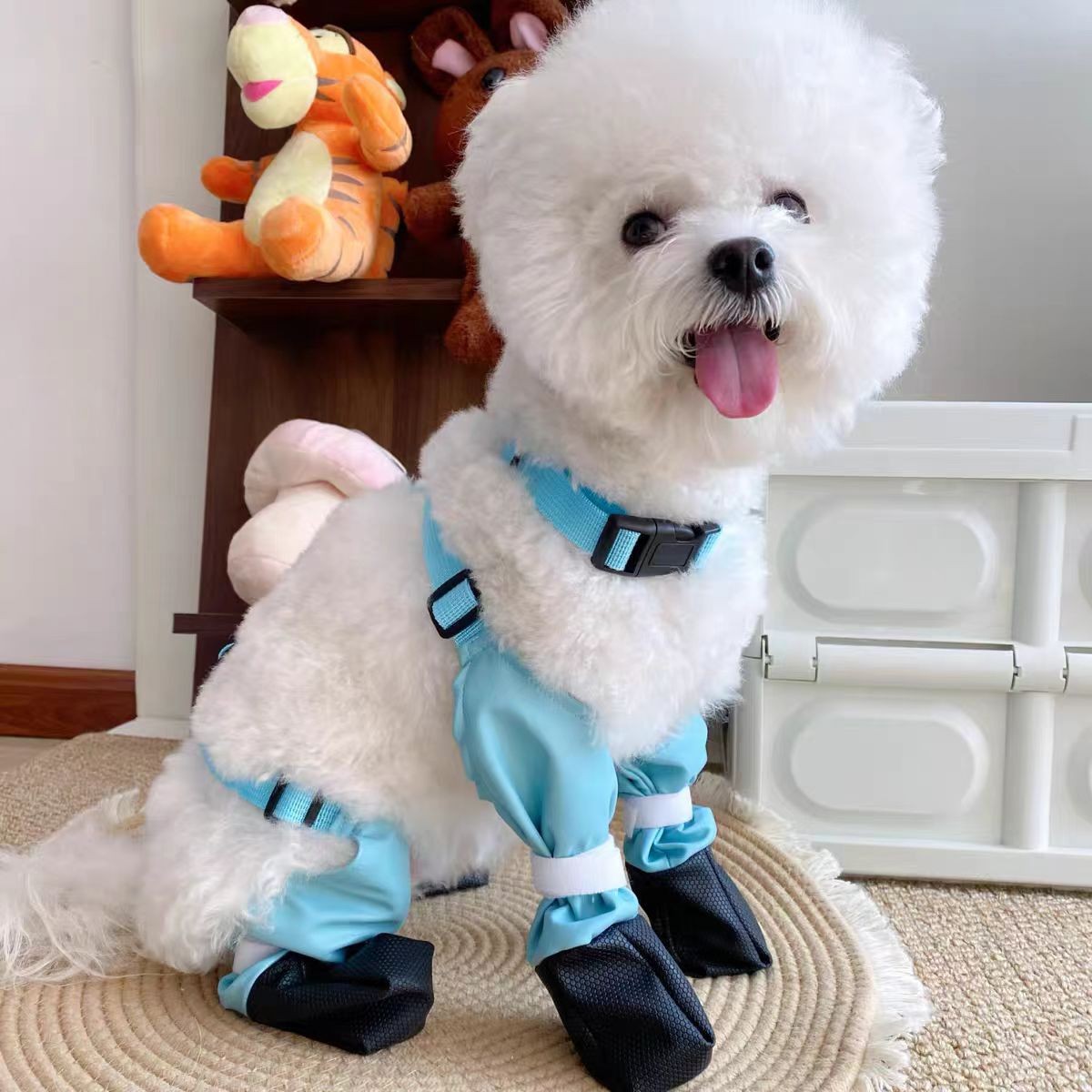 Lightweight Comfortable Four-season Pet Shoes For Outdoor Wear