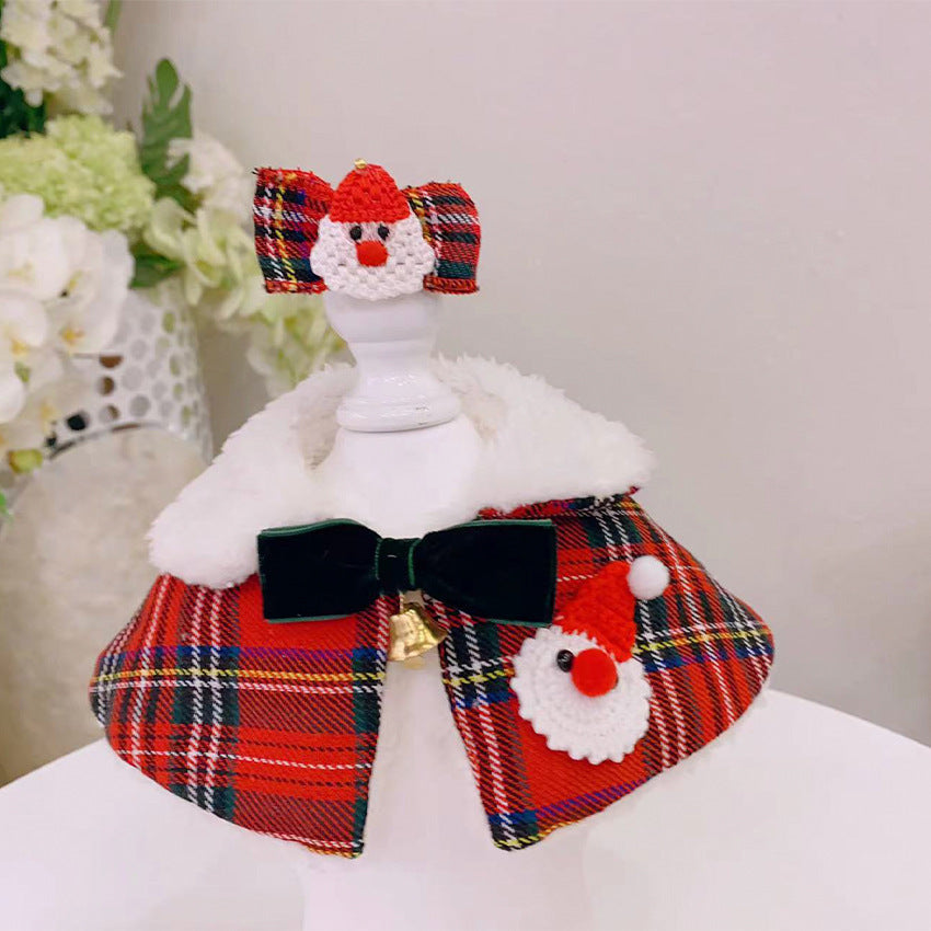 Pet Christmas Clothes Scarves Capes And Outfits