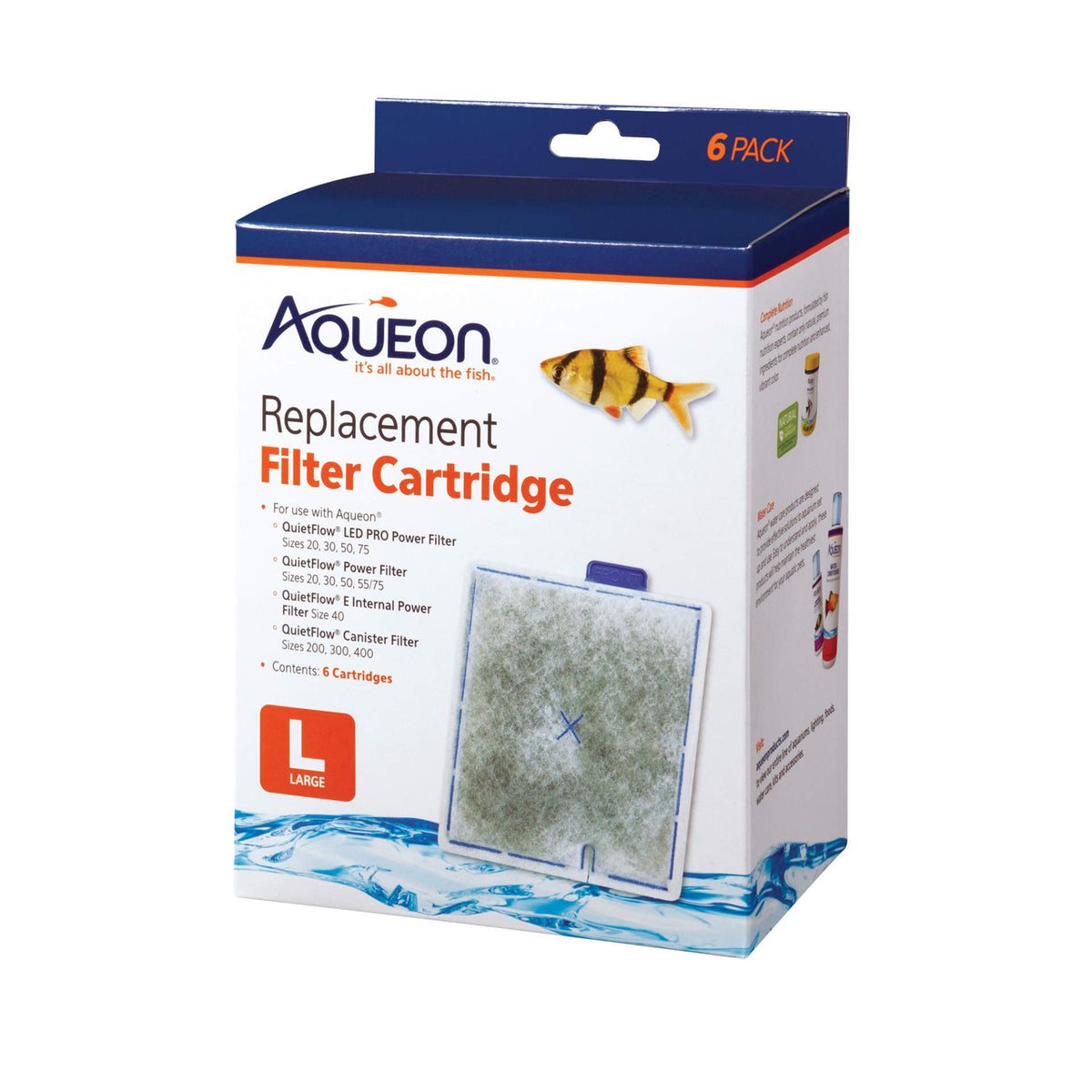 Replacement Filter Cartridges 6 pack