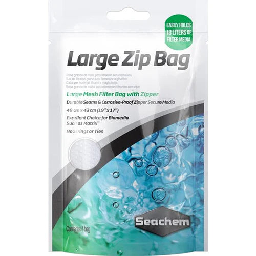 Seachem Zip Bag - Small, Medium, Large
