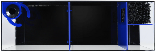 Bashsea 30x10x14 Bio-Fuge Sump - BLUE