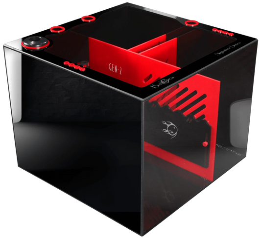 Bashsea 20x20x16 CUBE Ferrari Signature Series Sump - RED