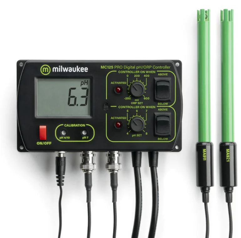 Milwaukee MC125 pH/ORP Controller w/probe