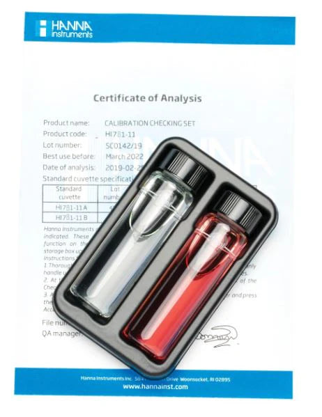 Hanna Marine Nitrate HR certified standard kit