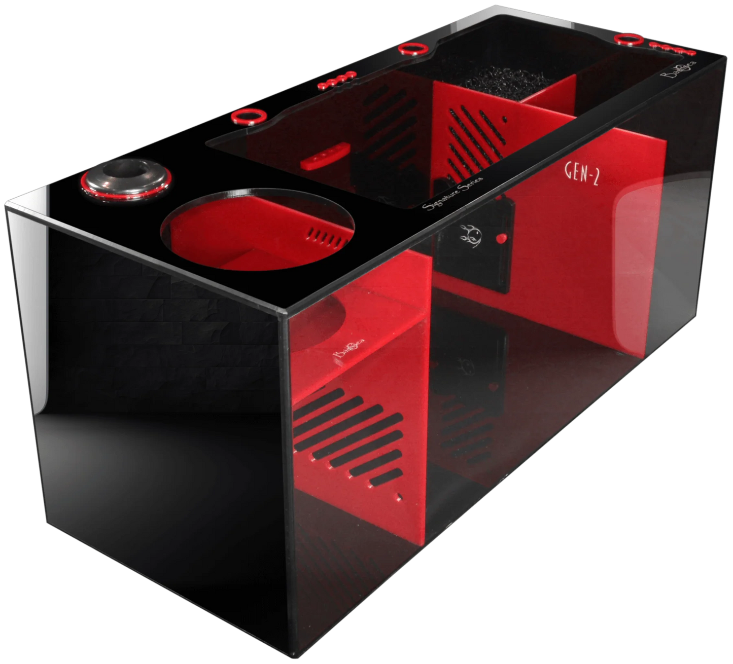 Bashsea 36x15x16 Ferrari Signature Series Sump - RED & Black