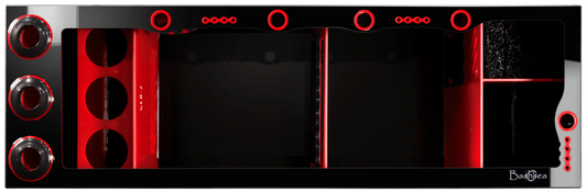 Bashsea 48x15x16 Ferrari Signature Series Sump GEN 2 - RED & Black