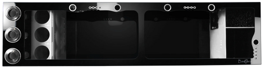 Bashsea 60x15x16 Tuxedo Signature Series Sump - BLACK&WHITE - Includes Freight