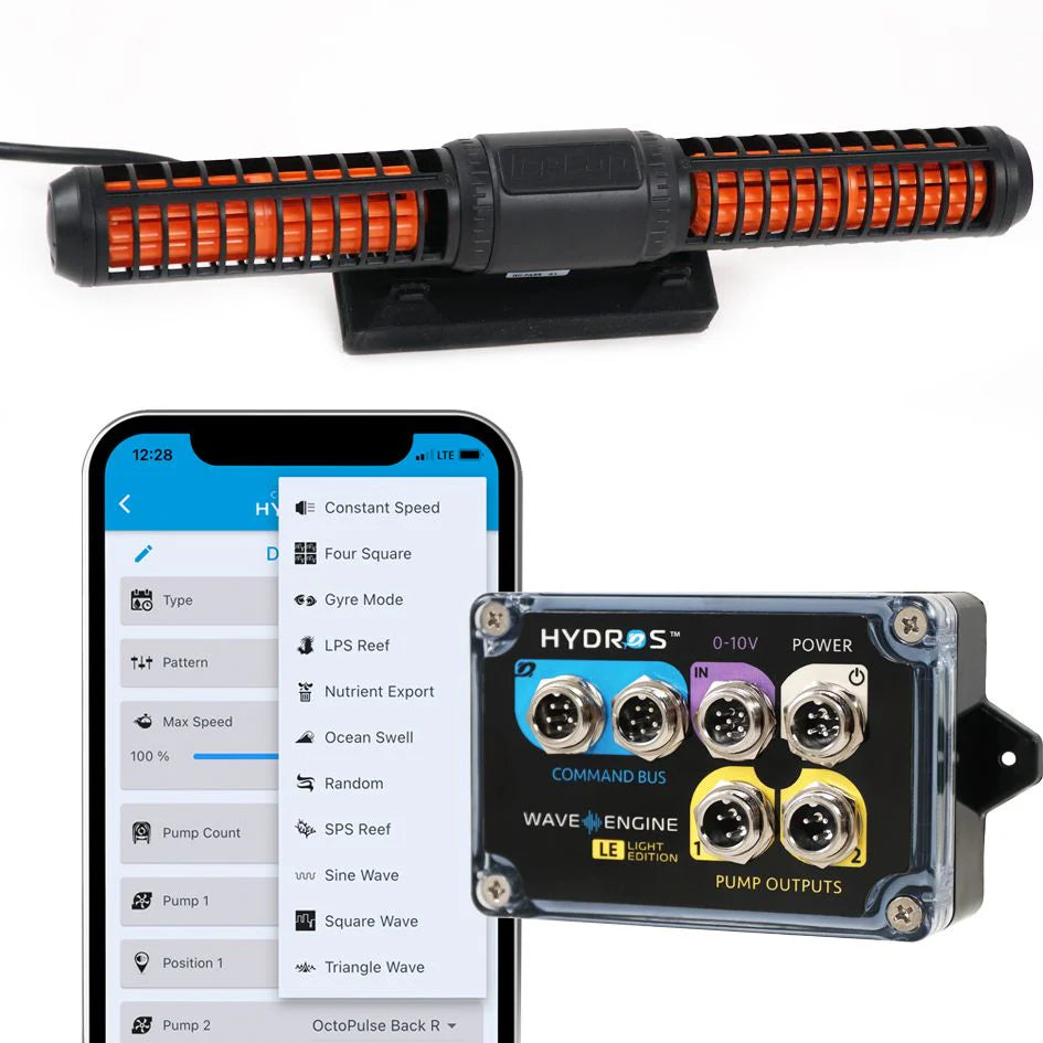 Icecap Gyre Flow Pump with Hydros WE LE