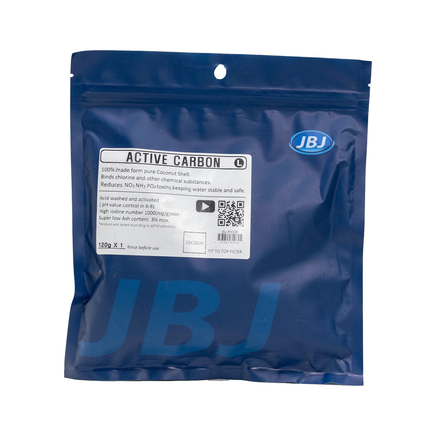 JBJ Activated Carbon 120g (2 pack)