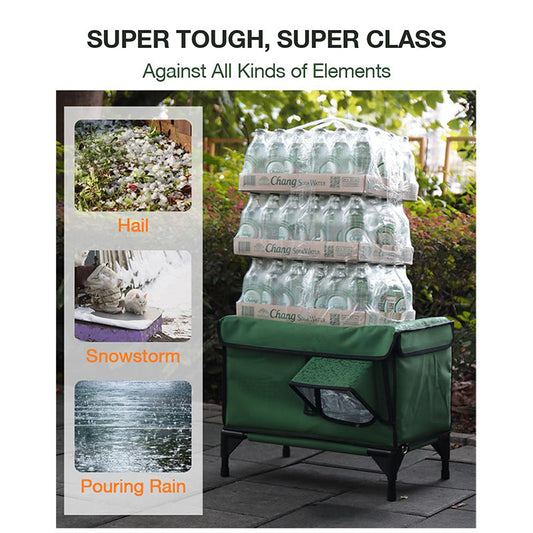 Outdoor Heated Insulated Foldable Cat House
