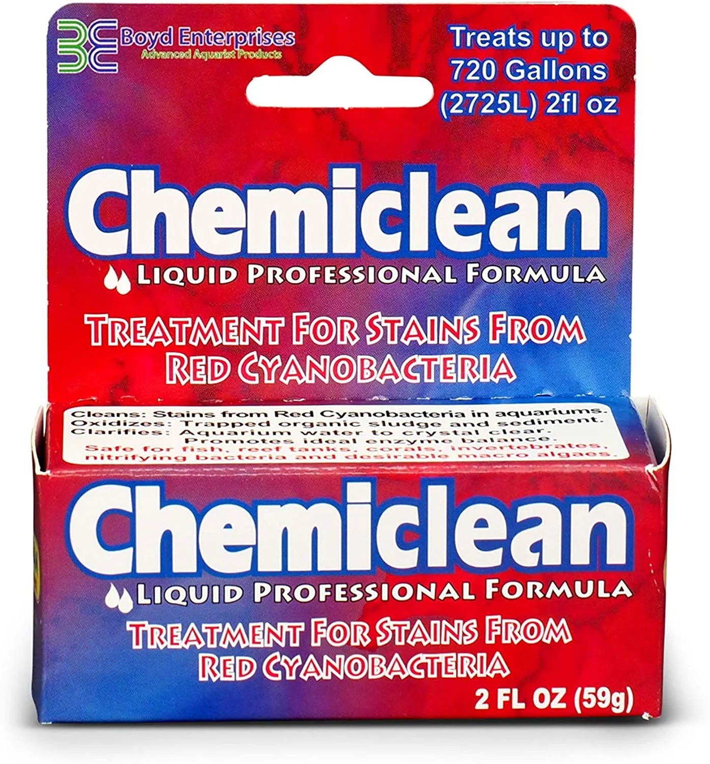 Boyd ChemiClean Liquid 2oz bottle - Treats up to 720 Gallons
