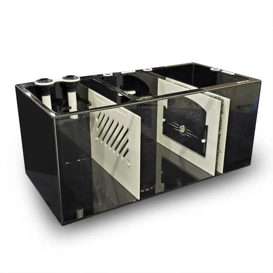 Bashsea 36x18x16 Pro Sump - White/Black