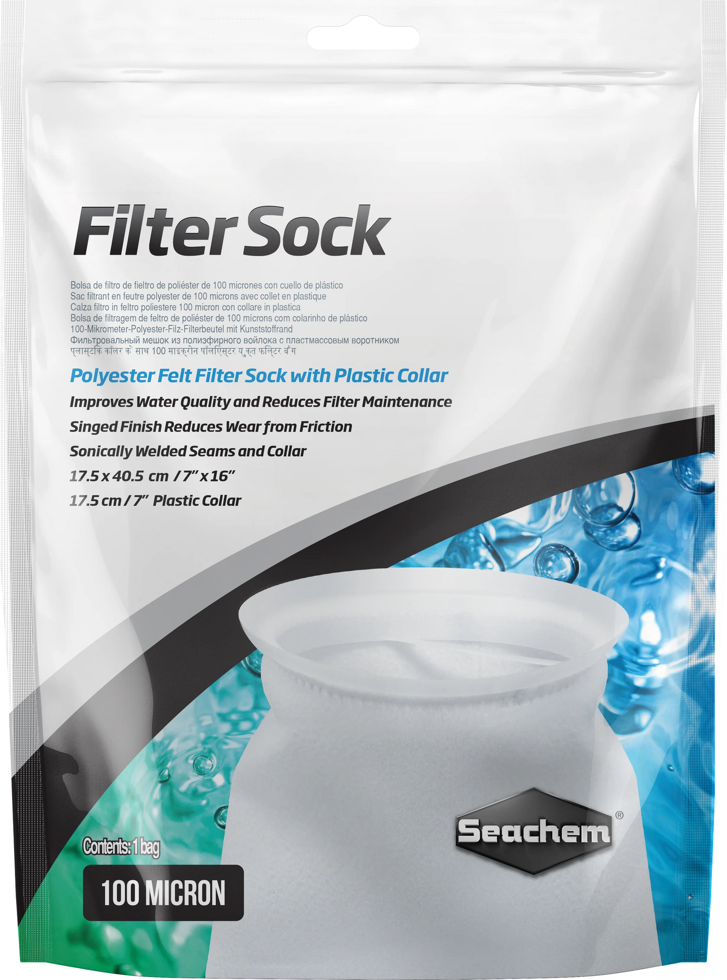 Seachem Filter Sock - 7x16"