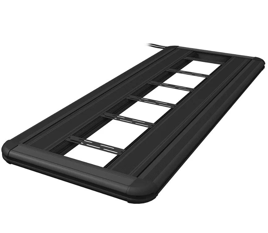 Light T5HO G3 Hybrid 4 Lamp BLK (Lamps Not Included)