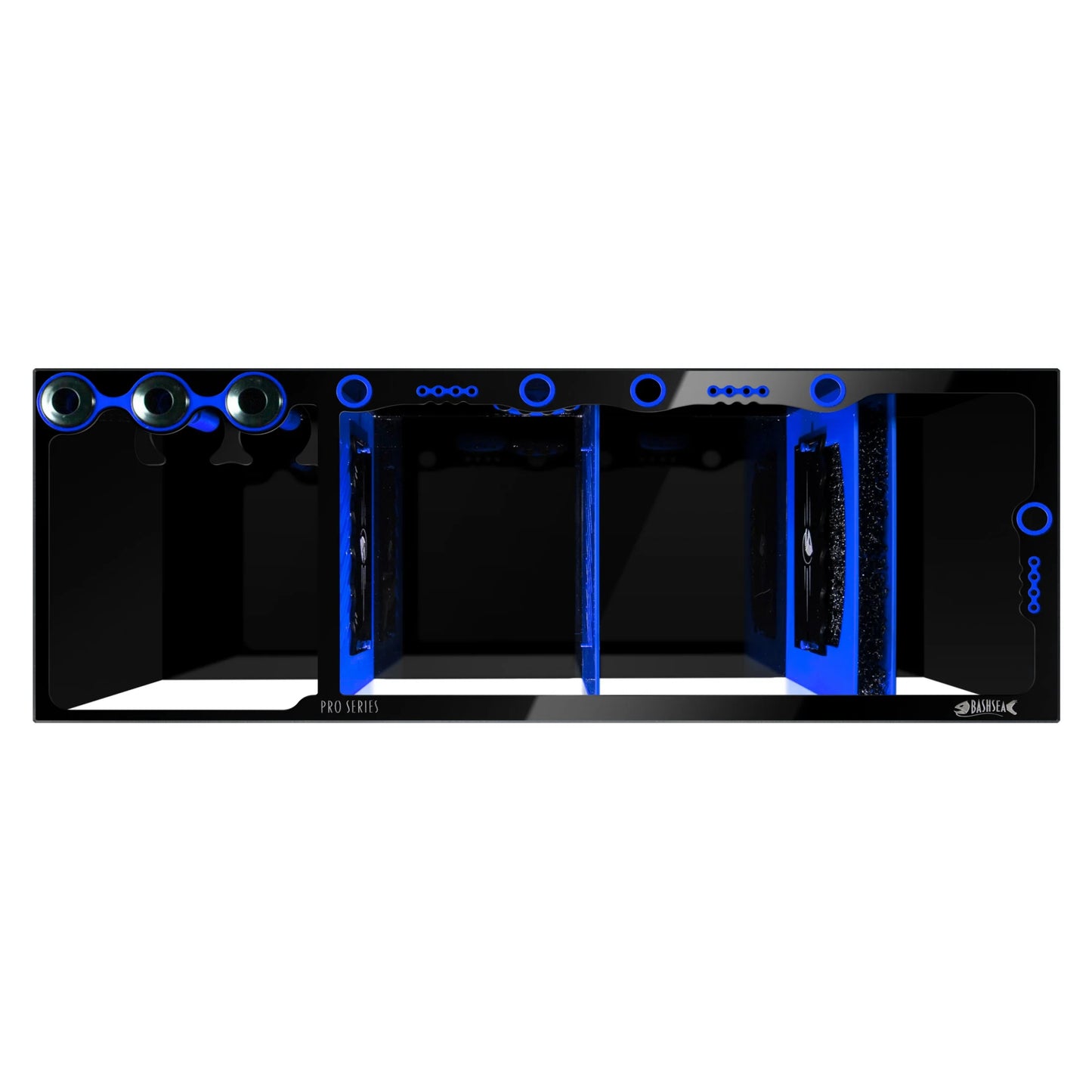 Bashsea 48x18x16" Pro Sump - Blue/Black