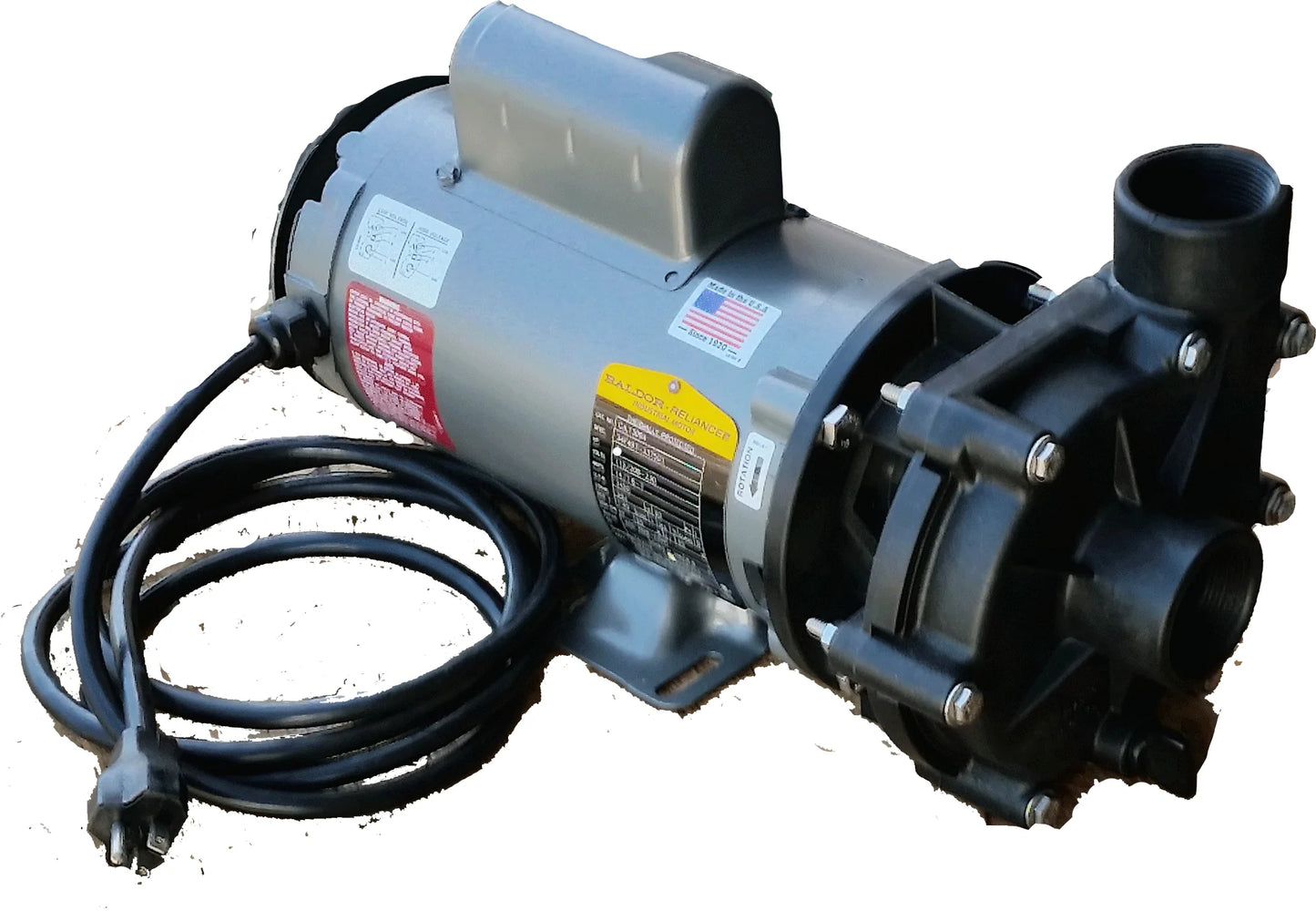 ReefLo Barracuda/Hammerhead Hybrid External Water Pump - 4600-6000 gph - BALDOR MOTOR
