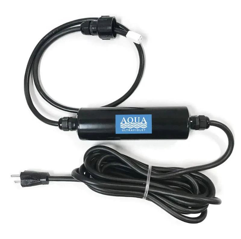 Aqua Ultraviolet 40 Watt Inline Transformer - Black