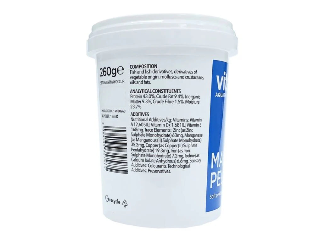 Vitalis Marine Pellets - 140gm