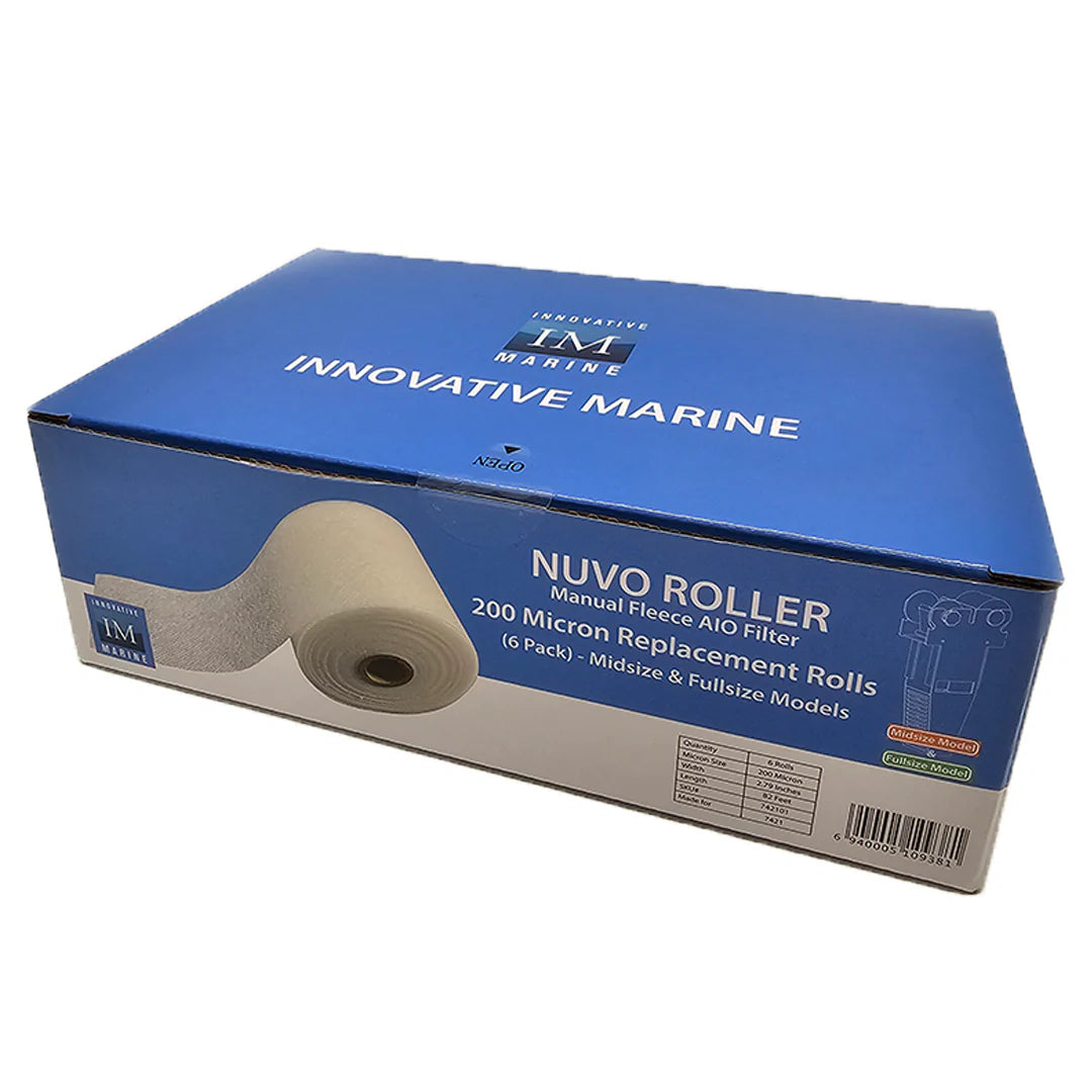 AUQA Gadget - NUVO Roller Replacement Roll 200 Micron - 6 Pack