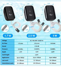 AQQA Aquarium Rechargeable Air Pump
