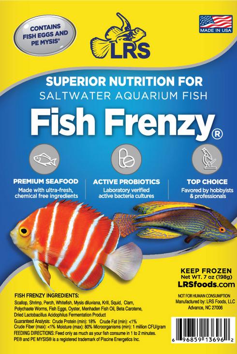 LRS Fish Frenzy Frozen 7oz Pack