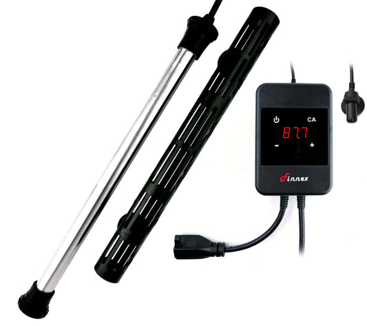 Finnex Heater & Controller Kit - Heater, Tube & Digital Controller