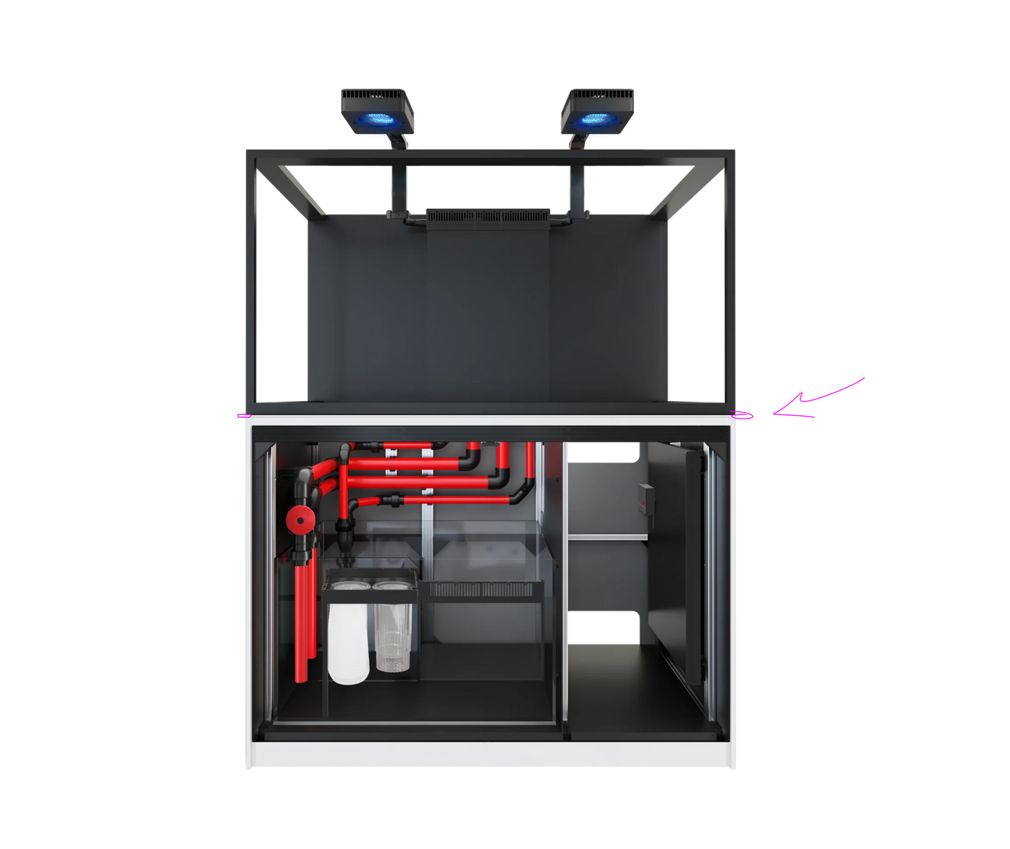 Red Sea REEFER S-550 G3 Deluxe (incl. 2 X RL170 & arms)