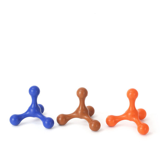 Silicone Toy For Small And Medium Dogs Biter Grinding Teeth Relieves Boredom Three Legs