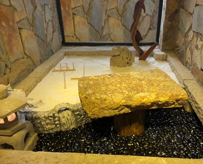 40 lbs Black River Rocks for Landscaping,1-2 Inch Decorative Black Stones Pebbles for Plants, Vase Fillers, Fish Tank and Garden Rocks