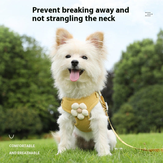 Dog Rope Leash Vest-style Chest Strap Dog Leash