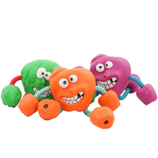 Dog Vocalization Molar Teeth Bite Resistant Rubber Ball Anti-Boring Toy