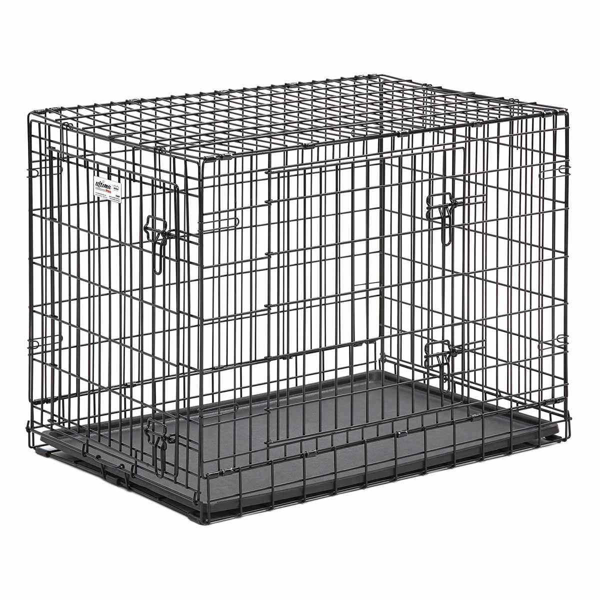 Midwest Ultima Pro Double Door Dog Crate Black 37" x 24.50" x 28"