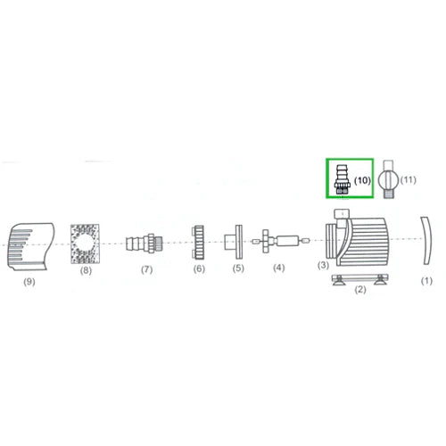 Sen Outlet Adapter 3/4"