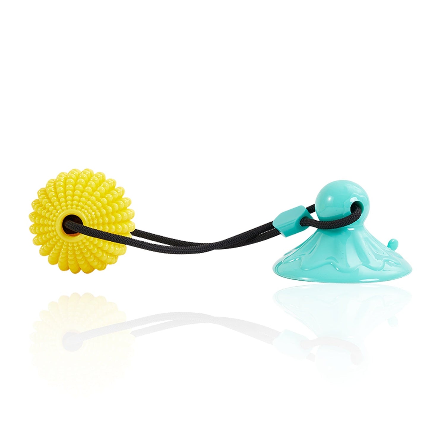 Corn Ball Chew Toys For Interactive Suction Cup Dog Tug Of War Toys Teething Rope Toys For Dog Boredom Enrichment Teeth Cleaning For Medium Large Dogs