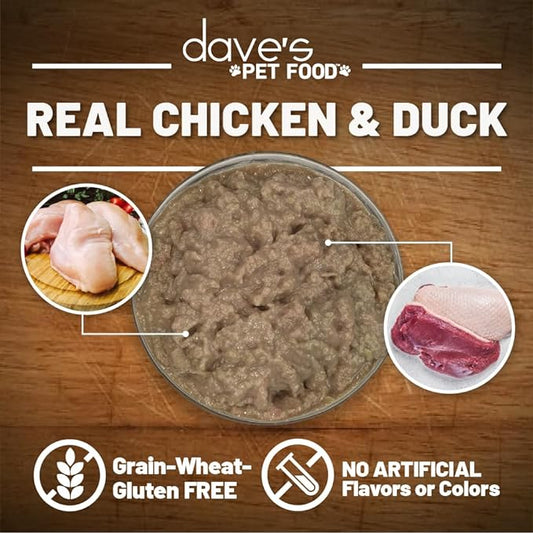 Dave's Chicken and Duck recipe in Saucey Pate (5.5oz)