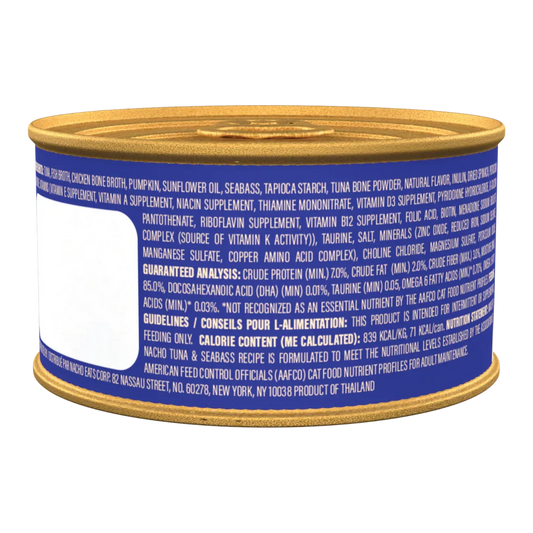 Made By Nacho Flaked Tuna & Sea Bass (3oz)