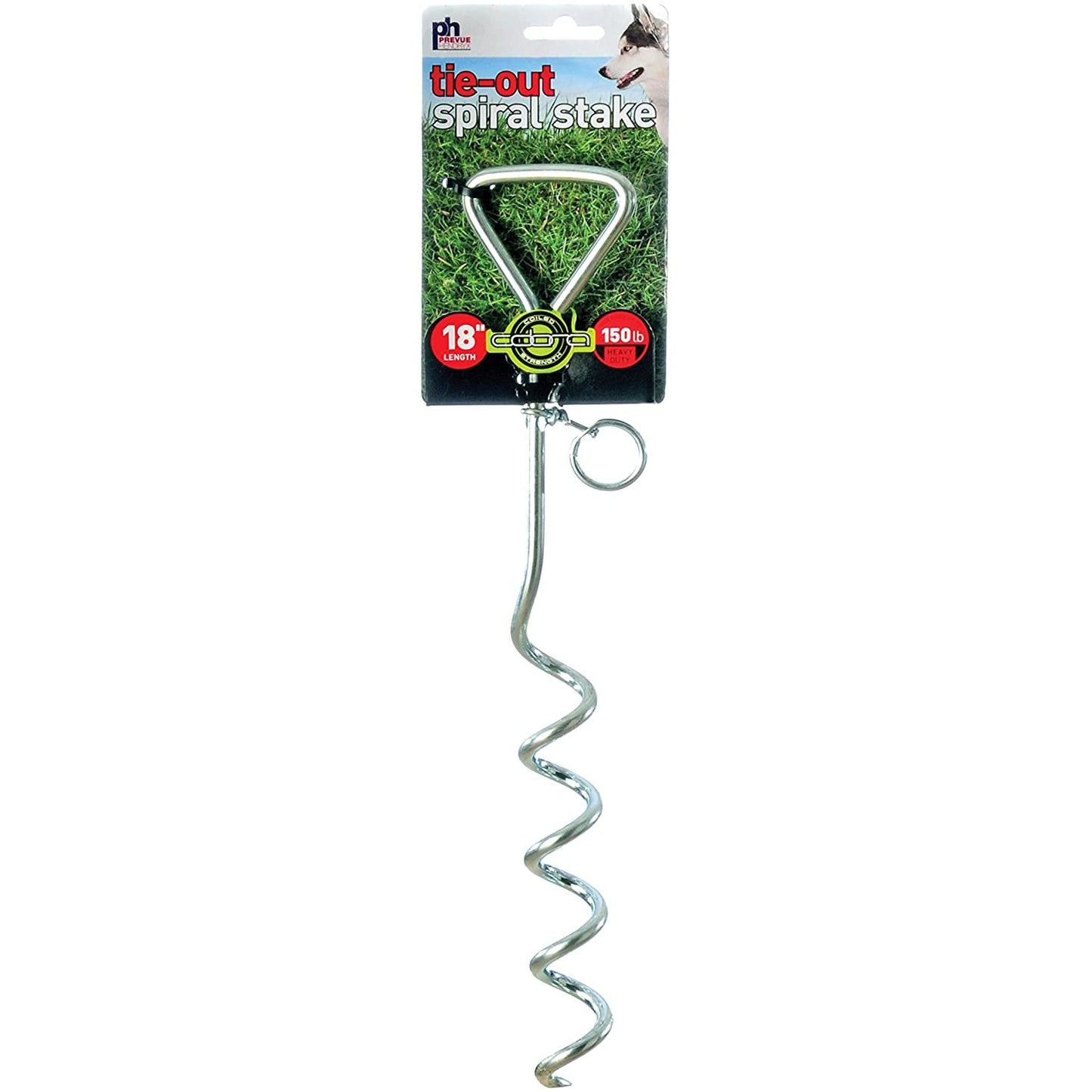 Spiral Tie-Out Stake Heavy Duty