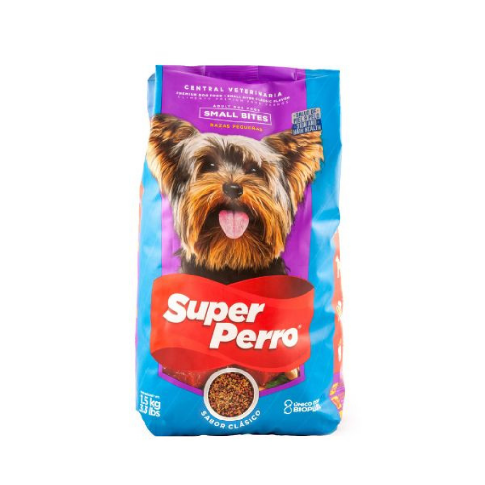 Super Perro Small Bites Classic Flavor Adult Dog Food (3.3 lb)