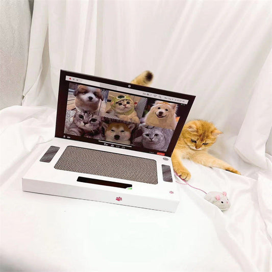 Color Laptop Cat Scratch Board Wear-resistant No Dandruff