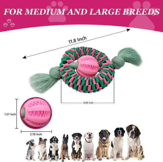 Superior Dog Chew Toy For Interaction, Made Of Durable Nylon And Natural Rubber Perfect For Teeth Cleaning, Exercise And Stress Relief Animal Lover's Essential Gift