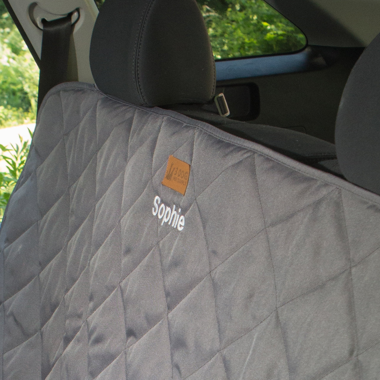 Fleece Headrest Back Seat Protector-