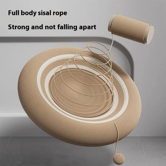 Sisal Cat Scratch Board Wear-resistant Non-dandruff Cat Nest Integrated Oversized Cat Rattan Grinding Claw Nest