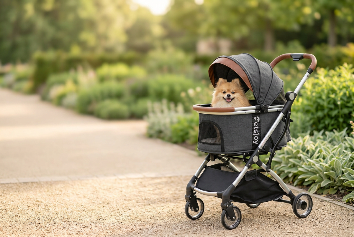 Dog strollers collection banner