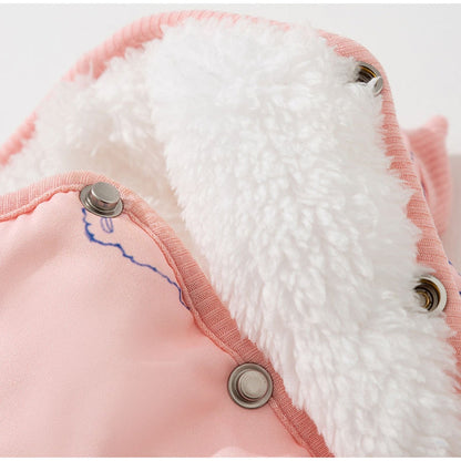 Dog Cotton Coat, Warm And Cute For Autumn And Winter, Fully Printed Bear Four-legged Coat, Small And Medium-sized Bichon Frise Pet Dog Clothes