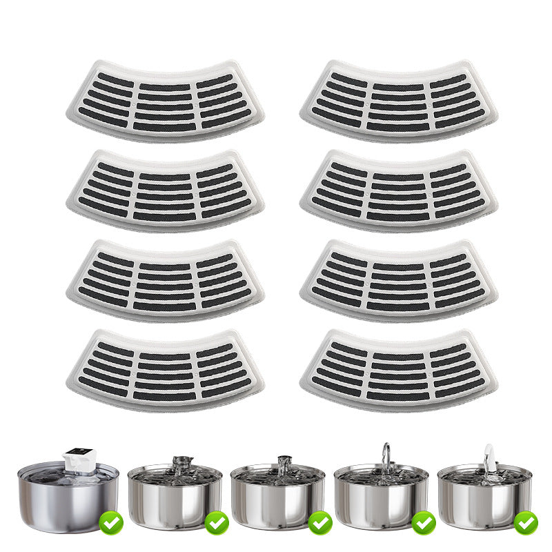 Wireless Cat Water Fountain Stainless Steel Rechargeable