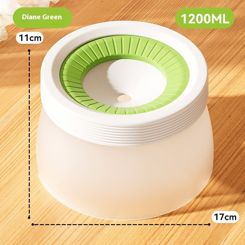 Non-wet Mouth Medium And Small Dogs Dog Bowl Cat Water Bowl Cat Bowl Drinking Water Suspension Bowl