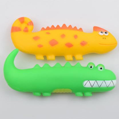 Little Lizard Molar Teeth Vinyl Vocal Pet Toy