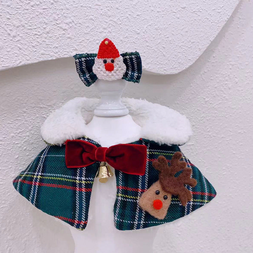Pet Christmas Clothes Scarves Capes And Outfits