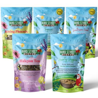 Parrot Food & Tea Starter Pack