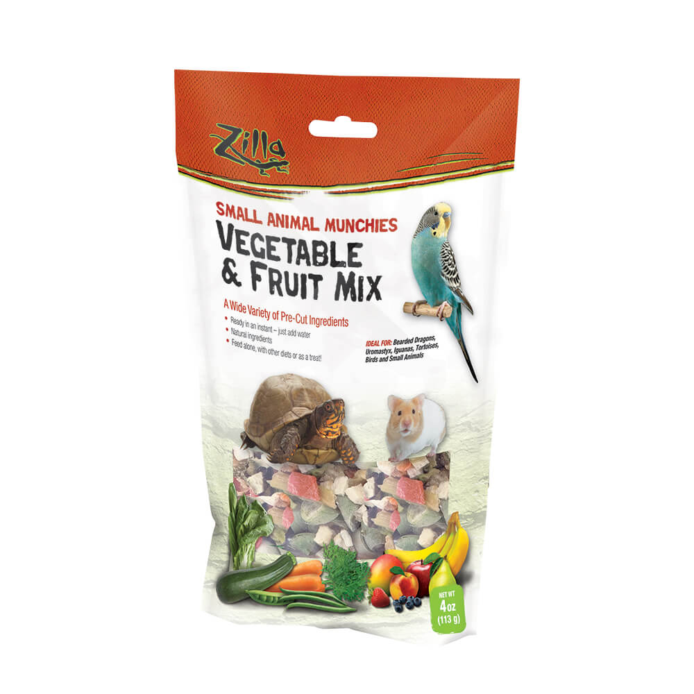 Reptile Munchies Vegetable and Fruit 4 ounces